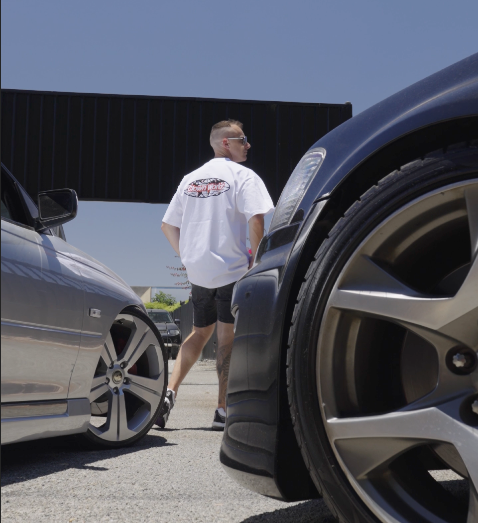 White Heavy Tee Clown World